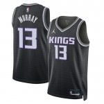 Maillot NBA Sacramento Kings Keegan Murray 13 Jordan 2022-23 Statement Edition Noir Swingman - Homme